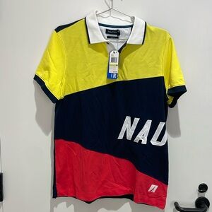 *NWTS* Brand New Nautica polo shirt - wicking feature perfect for summer!
